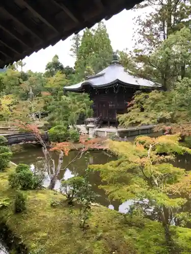 清凉寺の庭園