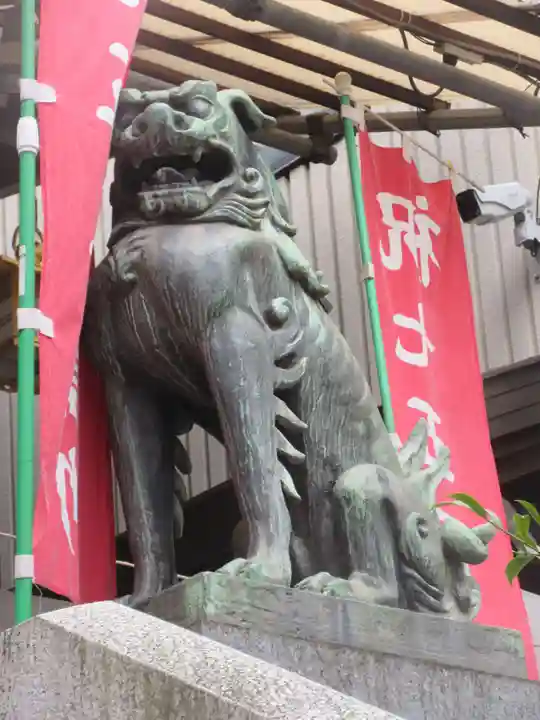 十番稲荷神社の狛犬