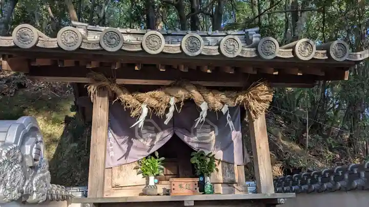 岩崎神社の本殿・本堂