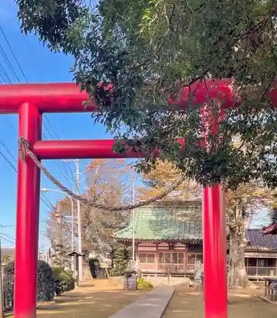 関本神社の鳥居