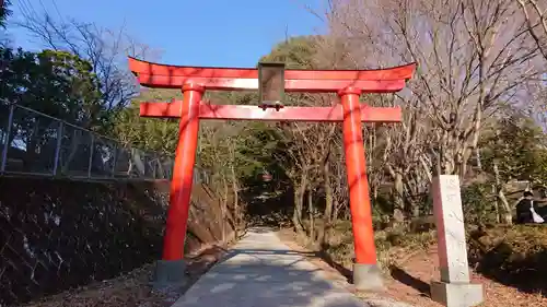 塙田八幡宮の鳥居