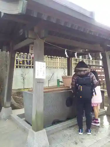 西台天祖神社の手水舎