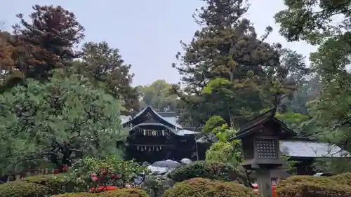 岡崎神社の庭園