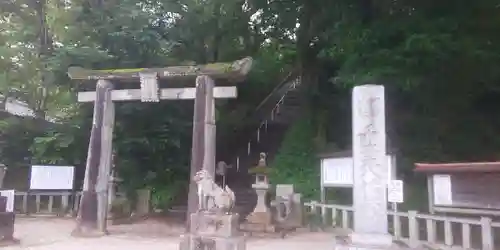 千栗八幡宮の鳥居