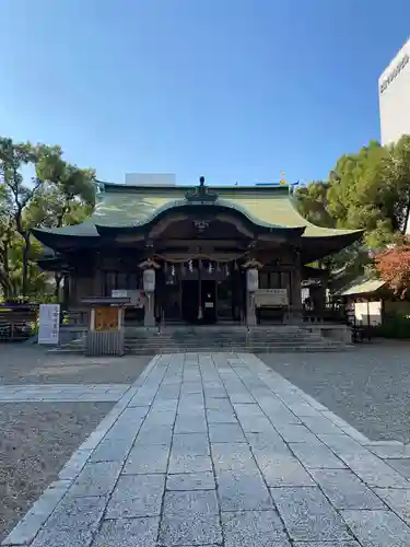 坐摩神社の本殿