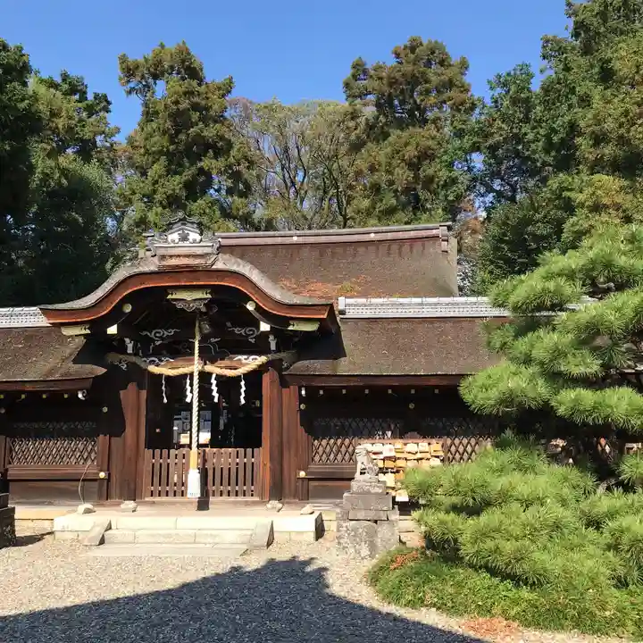 梅宮大社の本殿・本堂