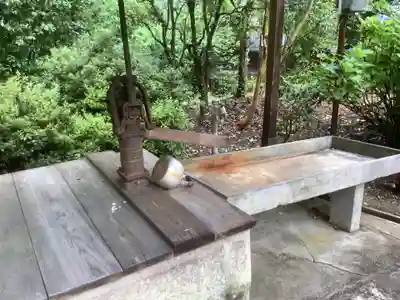 大林寺の手水舎