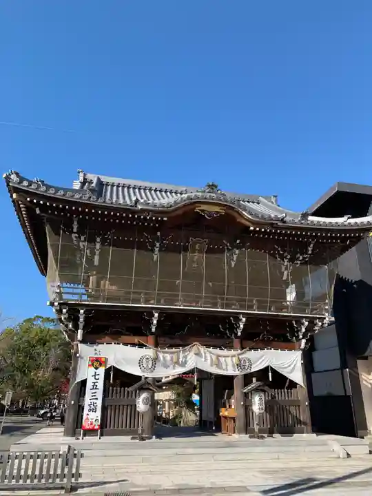 桑名宗社(春日神社)の山門・神門