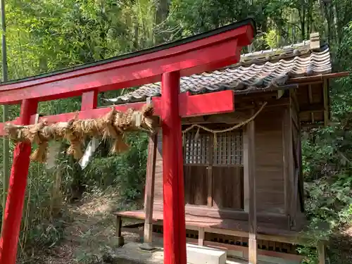 山奥神社の鳥居