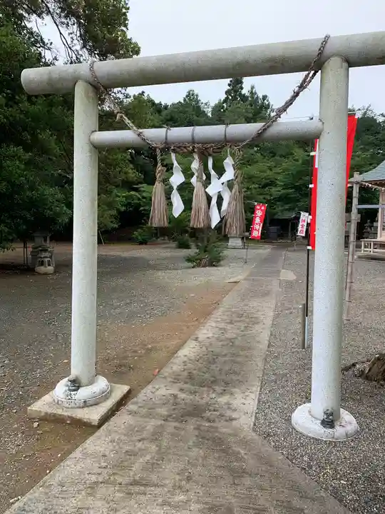 植田八幡神社の鳥居