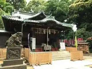 代々木八幡宮の本殿・本堂