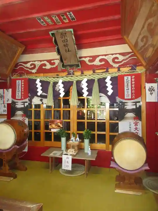 部田神社の本殿・本堂