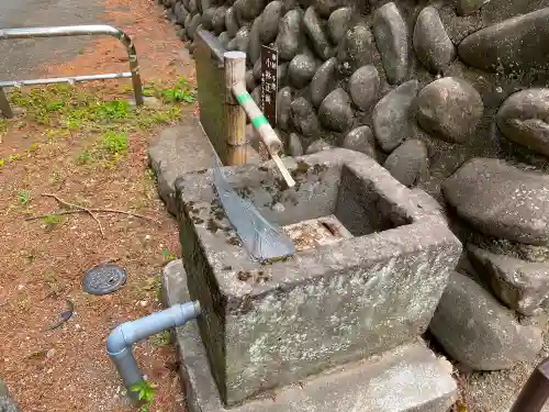 三宮神社の手水