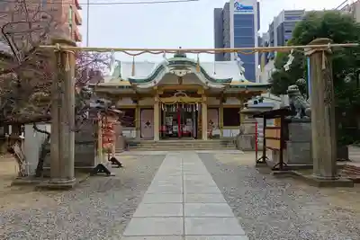 綱敷天神社の本殿・本堂