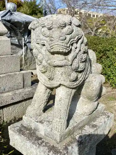 大避神社の狛犬