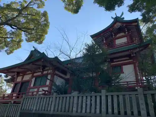 多摩川浅間神社の本殿・本堂