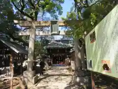 赤坂氷川神社の鳥居