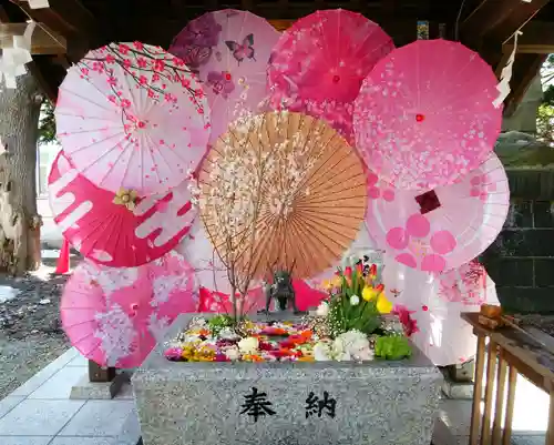 札幌諏訪神社の手水