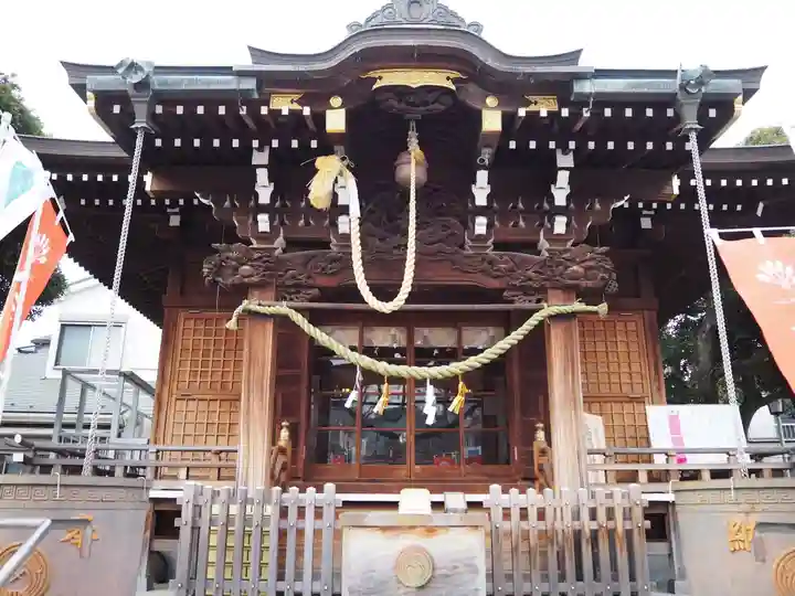三輪里稲荷神社の本殿・本堂