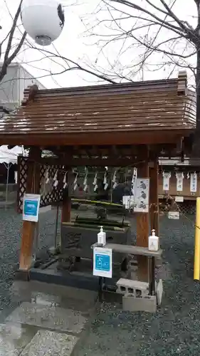 川越熊野神社の手水舎