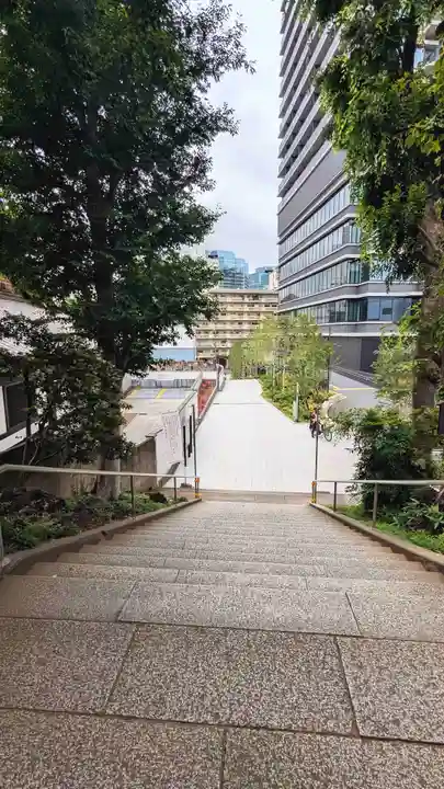 居木神社の景色