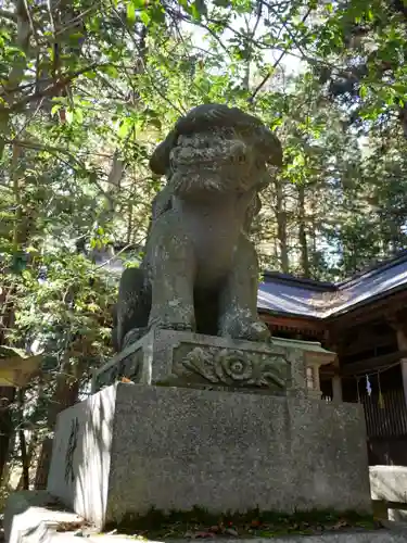 矢彦神社の狛犬