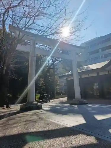 熊野神社の鳥居