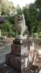 関戸神社の狛犬