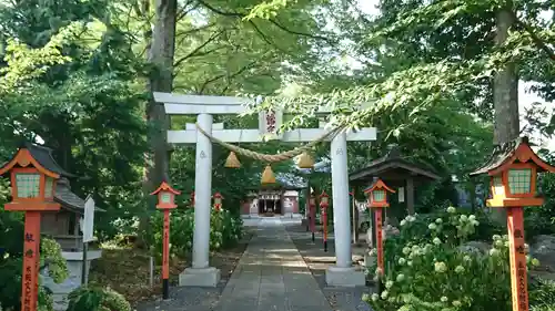 山田八幡神社の鳥居