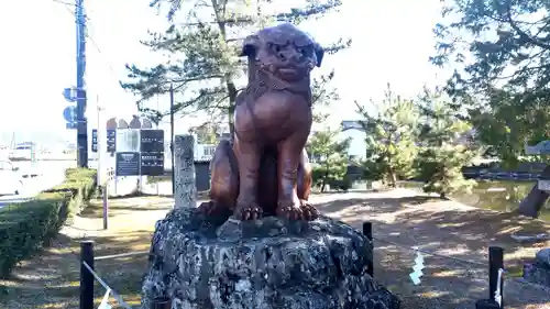 吉備津彦神社の狛犬