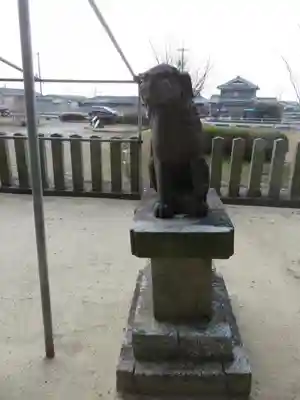 水口神社の狛犬
