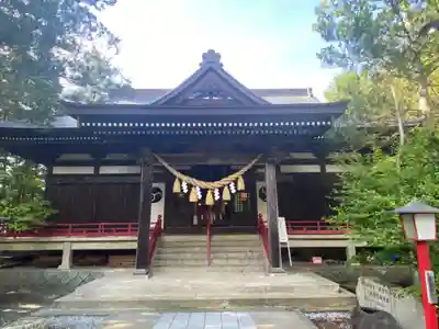軽米八幡宮の本殿・本堂