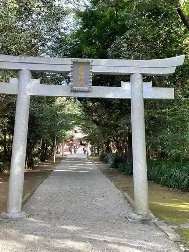 江田神社の鳥居