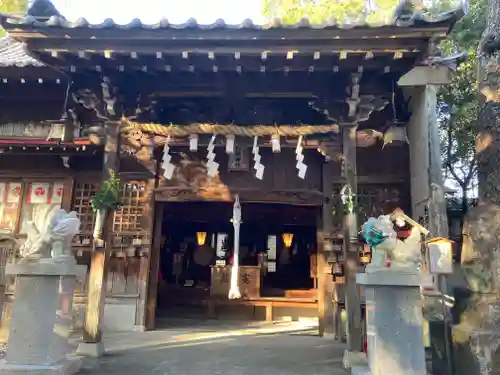 高知八幡宮の本殿・本堂