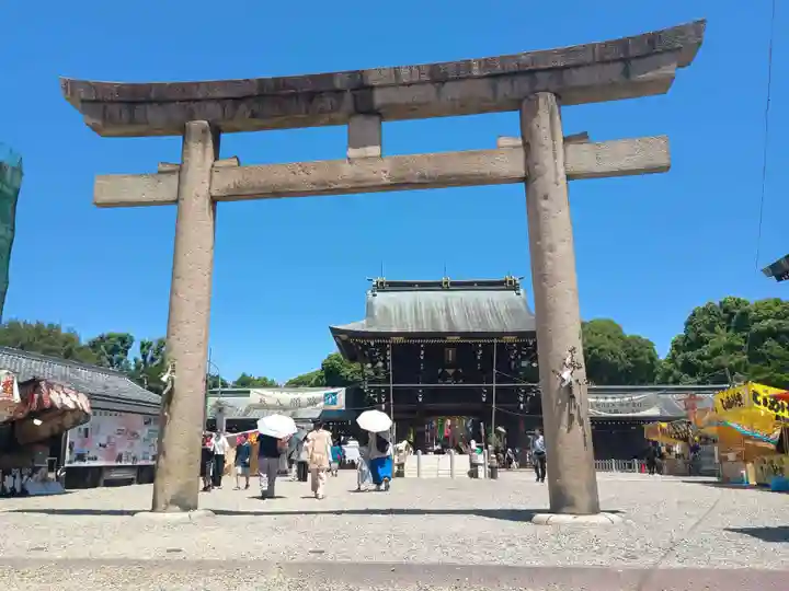 真清田神社の鳥居