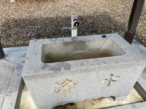 日吉神社の手水