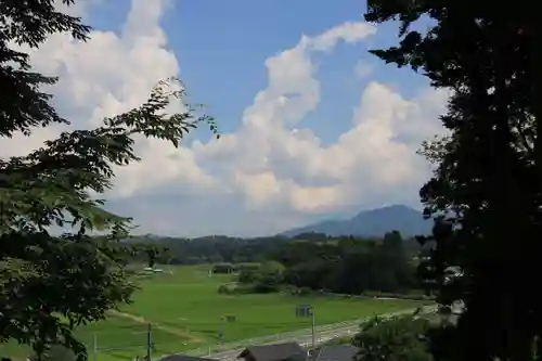 田村神社の景色