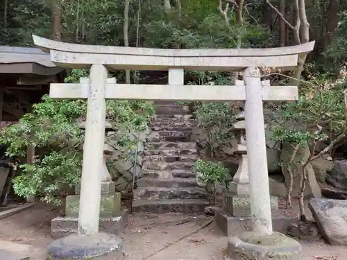 五社稲荷神社の鳥居