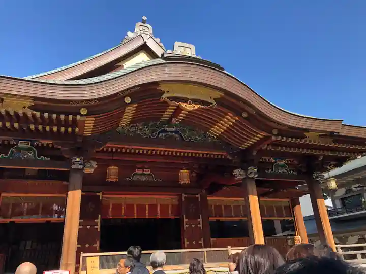湯島天満宮の本殿・本堂