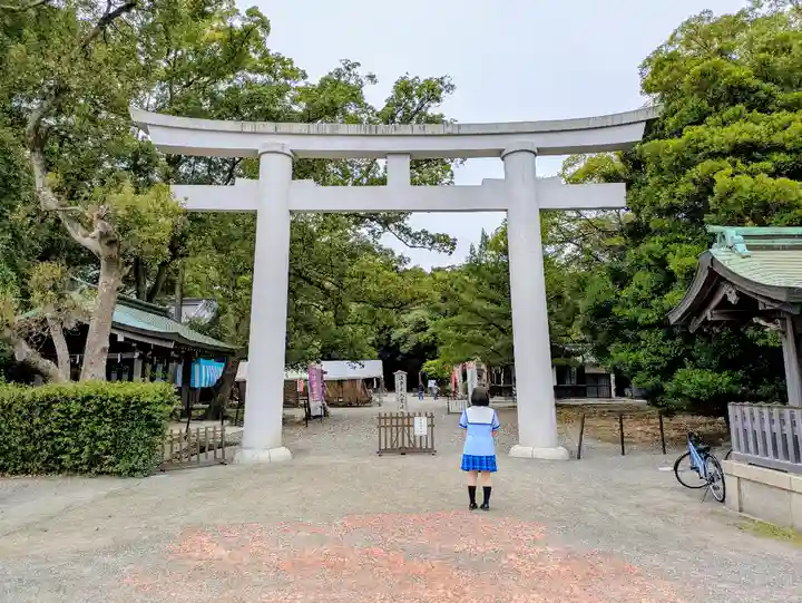 日前神宮・國懸神宮の鳥居