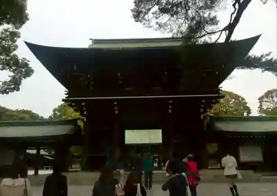 明治神宮の山門・神門