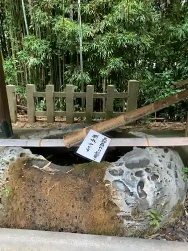 大石神社の手水舎
