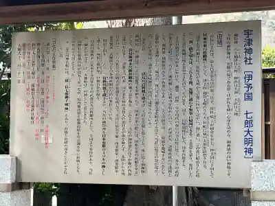 宇津神社の{uncategorized: "未分類", other: "その他", undefined: "問題あり", building: "その他建物", grave: "お墓", sacred_gate: "鳥居", guardian: "狛犬", statue: "像", buddha: "仏像", history: "歴史", nature: "自然", garden: "庭園", animal: "動物", pagoda: "塔", temizu: "手水舎", mountain_gate: "山門・神門", sanctuary: "本殿・本堂", subordinate: "末社・摂社", art: "芸術", scenery: "景色", jizo: "地蔵", ema: "絵馬", goshuin: "御朱印", omikuji: "おみくじ", items: "授与品その他", amulet: "お守り", goshuincho: "御朱印帳", eats: "食事", festival: "お祭り", votive_dance: "神楽", shichigosan: "七五三参", wedding: "結婚式", experience: "体験その他", initially: "初詣", around: "周辺", anti_infection: "感染症対策"}