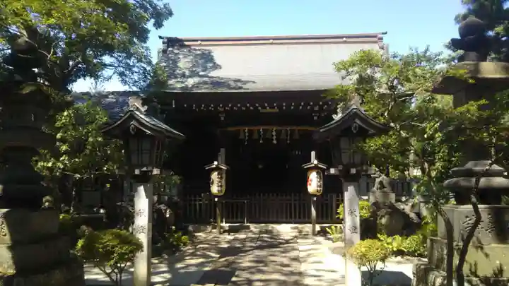 白幡天神社の本殿・本堂