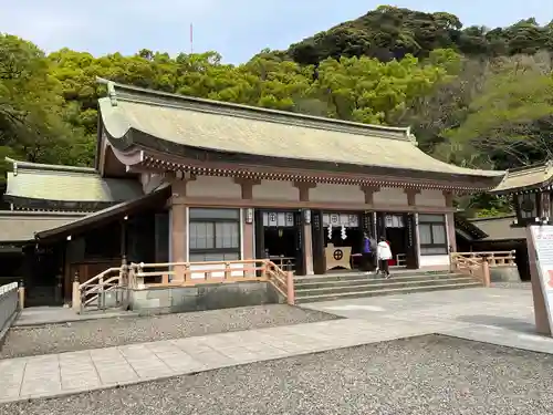 照國神社の本殿・本堂
