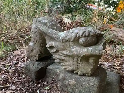 瀧渕神社の狛犬