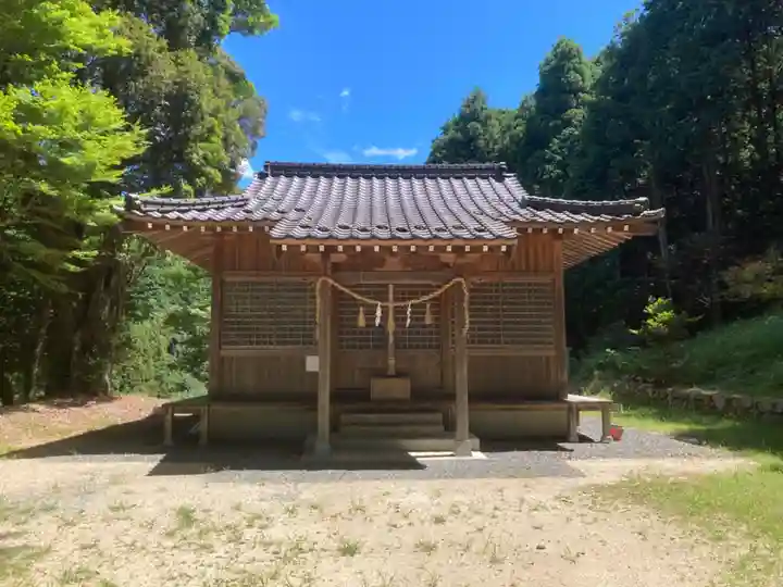 田中山大元神社の本殿・本堂