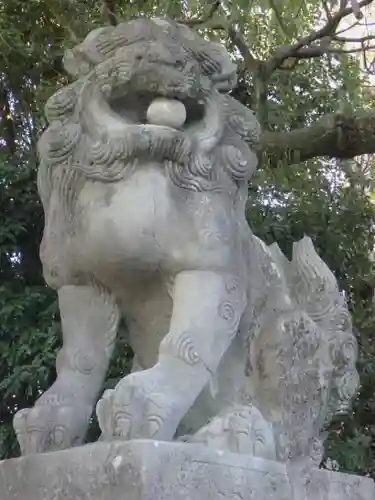 田中神社の狛犬