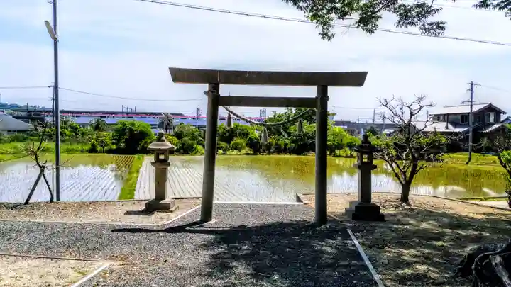 天神社(潮干天神社)の鳥居