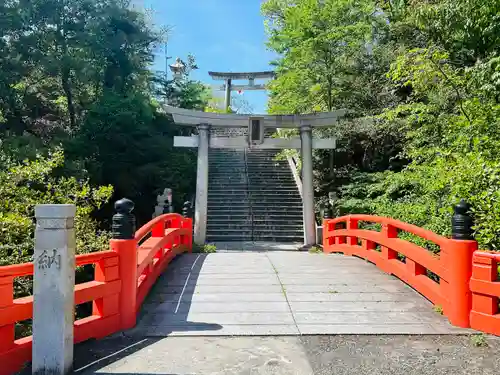 城山八幡宮の鳥居